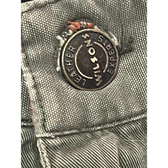 Mountain Dew Cargo Pants Mens 34x32 Khakis Y2K Pocket Baggy Vintage Flaws - Picture 6 of 15